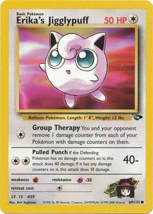 Erika's Jigglypuff 69/132  - Unlimited Gym Challenge - Common