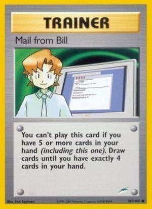 Mail from Bill 105/105  - Unlimited Neo Destiny - Common