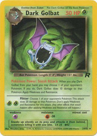 Dark Golbat (24) (24) 024/82  - Unlimited Team Rocket - Rare