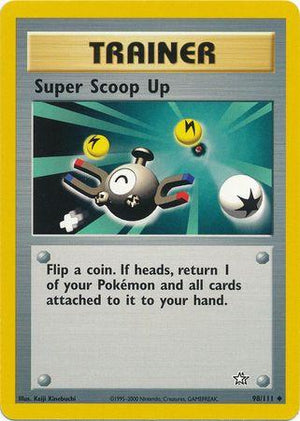 Super Scoop Up 098/111  - Unlimited Neo Genesis - Uncommon