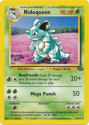 Nidoqueen 23/64  - Unlimited Jungle - Rare