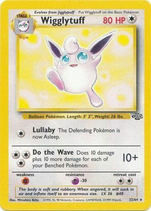 Wigglytuff 32/64  - Unlimited Jungle - Rare