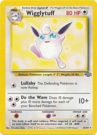 Wigglytuff 32/64  - Unlimited Jungle - Rare