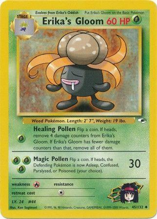 Erika's Gloom 45/132  - Unlimited Gym Heroes - Uncommon
