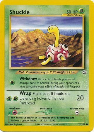 Shuckle 072/111  - Unlimited Neo Genesis - Common