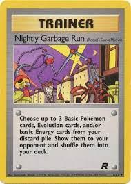 Nightly Garbage Run (Rocket's Secret Machine) 077/82  - Unlimited Team Rocket - Uncommon