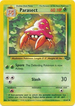 Parasect 041/64  - Unlimited Jungle - Uncommon
