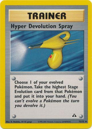 Hyper Devolution Spray 073/75  - Unlimited Neo Discovery - Uncommon
