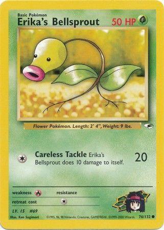Erika's Bellsprout 76/132  - Unlimited Gym Heroes - Common