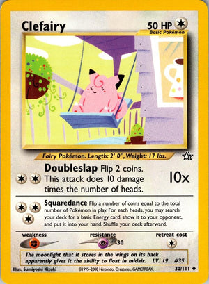 Clefairy 030/111  - Unlimited Neo Genesis - Uncommon
