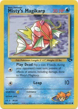 Misty's Magikarp 88/132  - Unlimited Gym Challenge - Common