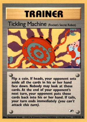 Tickling Machine 119/132  - Unlimited Gym Heroes - Uncommon