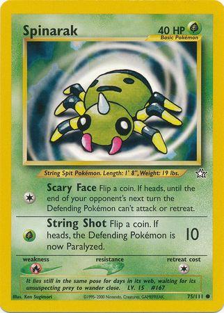 Spinarak 075/111  - Unlimited Neo Genesis - Common