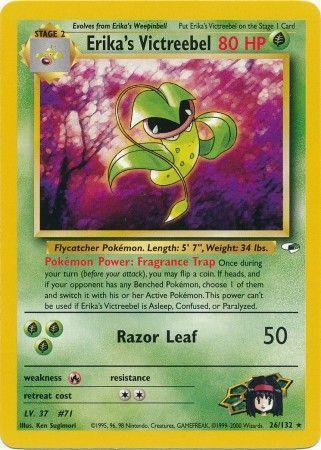 Erika's Victreebel 26/132  - Unlimited Gym Heroes - Rare