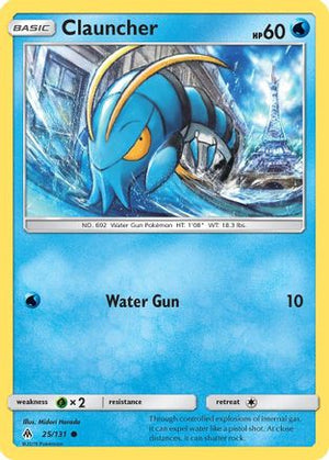 Clauncher 025  - Reverse Holofoil SM  Forbidden Light - Common