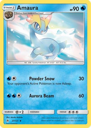 Amaura 027/131  SM  Forbidden Light - Uncommon