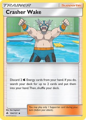 Crasher Wake 104/131  SM  Forbidden Light - Uncommon
