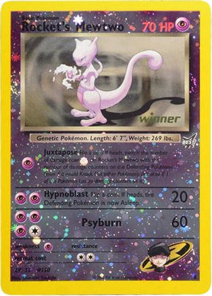 Rocket's Mewtwo (Winner) 8  - Reverse Holofoil Best of Promos - Promo