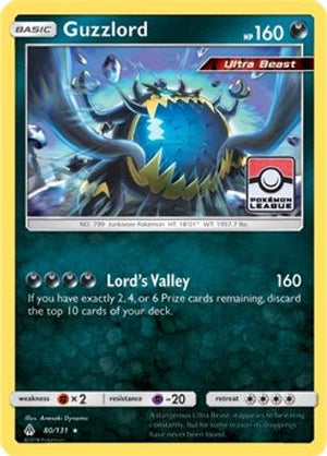 Guzzlord (Pokemon League) 080/131  - Reverse Holofoil League & Championship Cards - Promo