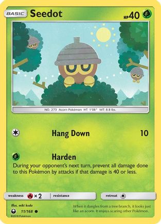 Seedot (11) (11) 011  SM  Celestial Storm - Common