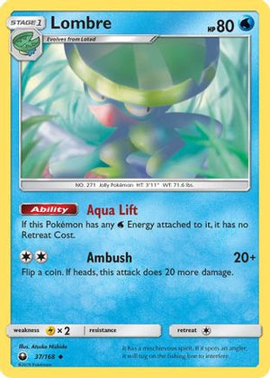 Lombre 037/168  SM  Celestial Storm - Uncommon