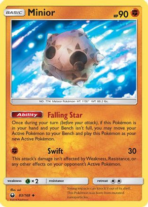 Minior 083/168  SM  Celestial Storm - Uncommon