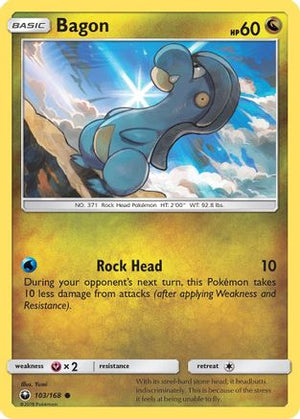 Bagon (103) (103) 103/168  - Reverse Holofoil SM  Celestial Storm - Common