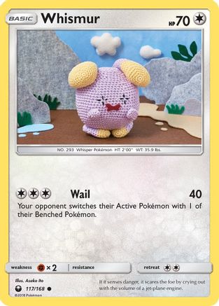 Whismur (117) (117) 117/168  SM  Celestial Storm - Common