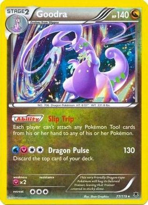 Goodra (Cosmos Holo) 077/119  - Holofoil Blister Exclusives - Promo