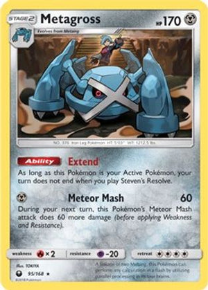 Metagross (Prerelease Kit Exclusive) 095/168  Deck Exclusives - Rare