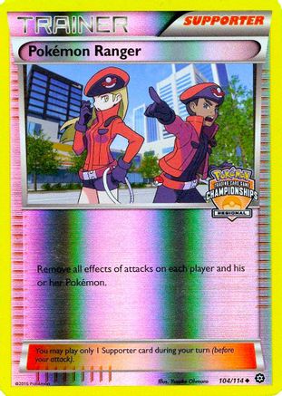 Pokemon Ranger (Regional Championships) 104/114  - Reverse Holofoil League & Championship Cards - Promo