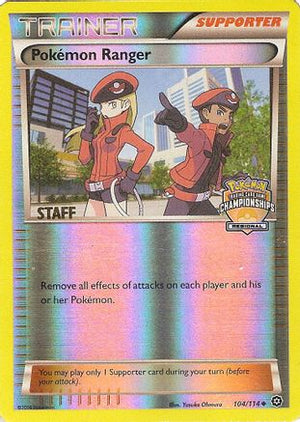 Pokemon Ranger (Regional Championships) [Staff] 104/114  - Reverse Holofoil League & Championship Cards - Promo