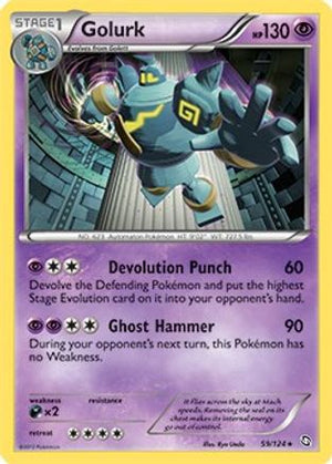 Golurk (EX Dragons Exalted) 059/124  Deck Exclusives - Rare