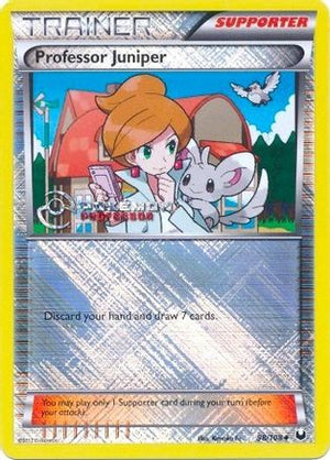 Professor Juniper (2013) 098/108  - Reverse Holofoil Professor Program Promos - Promo