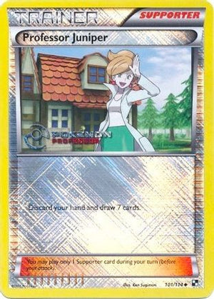 Professor Juniper (2013) 101/114  - Reverse Holofoil Professor Program Promos - Promo