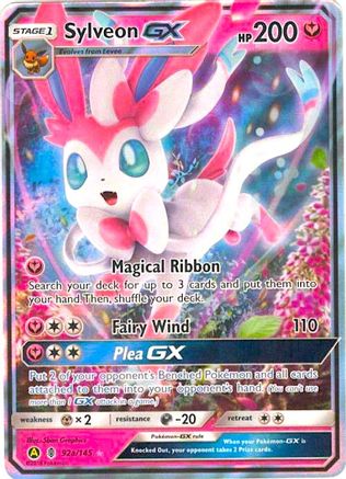 Sylveon GX 92a/145  - Holofoil Alternate Art Promos - Promo
