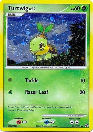 Turtwig (Cosmos Holofoil) 103/130  - Holofoil League & Championship Cards - Promo