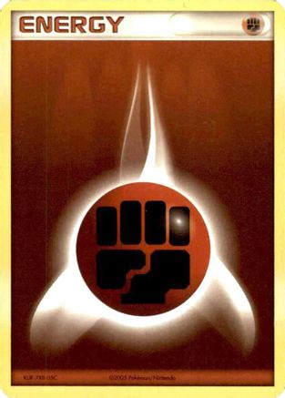 Fighting Energy (2005 Unnumbered) (2005 Unnumbered)  League & Championship Cards - Promo