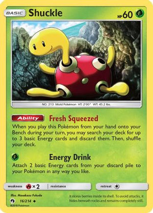 Shuckle 016/214  SM  Lost Thunder - Uncommon