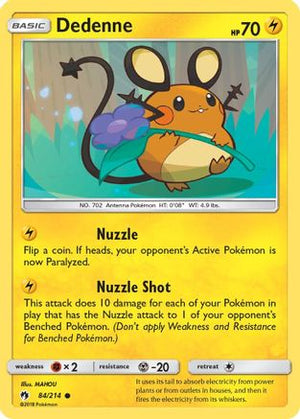Dedenne (84) (84) 084/214  SM  Lost Thunder - Common