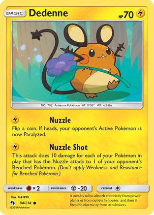 Dedenne (84) (84) 084/214  SM  Lost Thunder - Common
