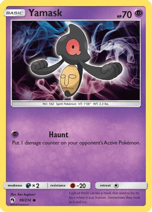 Yamask 099/214  SM  Lost Thunder - Common