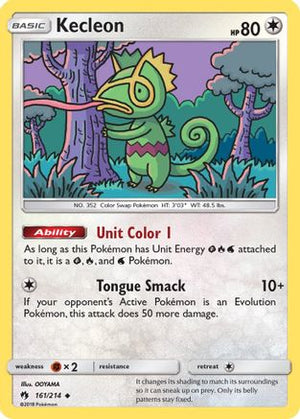 Kecleon (161) (161) 161  SM  Lost Thunder - Uncommon