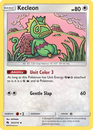 Kecleon (162) (162) 162/214  SM  Lost Thunder - Uncommon