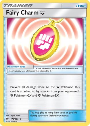 Fairy Charm F 176  SM  Lost Thunder - Uncommon