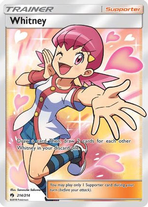 Whitney (Full Art) 214  - Holofoil SM  Lost Thunder - Ultra Rare