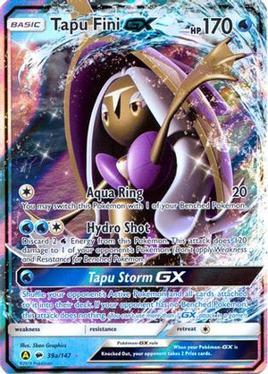 Tapu Fini GX 39a/147  - Holofoil Alternate Art Promos - Promo