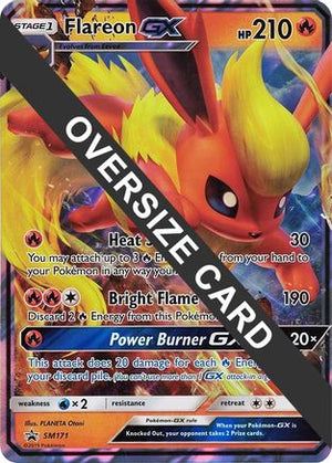 Flareon GX (SM Black Star Promo) SM171  - Holofoil Jumbo Cards - Promo