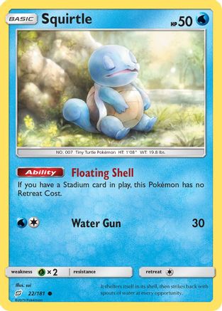 Squirtle (22) (22) 022/181  SM  Team Up - Common