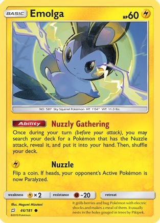 Emolga 046/181  SM  Team Up - Common